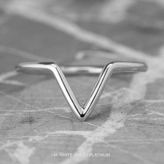 Victoria Wedding Ring, Round Band