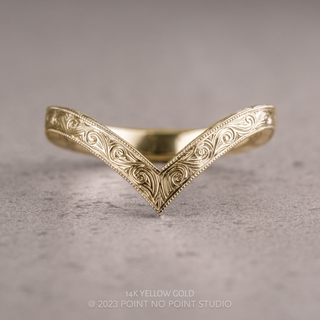 Vintage Viola Wedding Ring