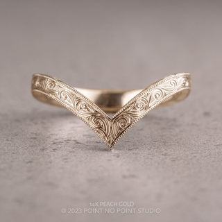 Vintage Viola Wedding Ring