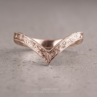 Vintage Viola Wedding Ring