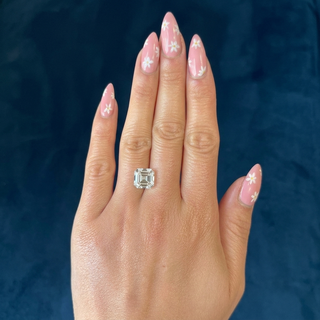 Step Cut Asscher Moissanite (multiple sizes)