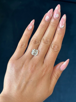 Step Cut Asscher Moissanite (multiple sizes)