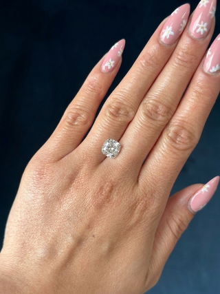 Brilliant Cut Cushion Moissanite (multiple sizes)