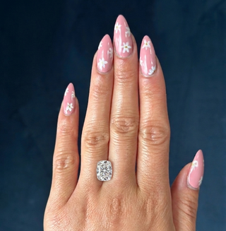 Antique Cut Elongated Cushion Moissanite (multiple sizes)