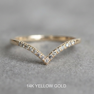 Vivian Wedding Ring, 15 Salt and Pepper Diamond