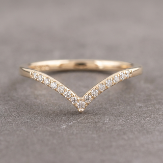 Vivian Wedding Ring, 15 Diamond