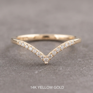 Vivian Wedding Ring, 15 Diamond