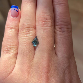 2.21ct Kite loose Sapphire, Point No Point Studio. Conflict free.