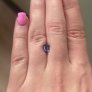 1.15ct Hexagon loose Sapphire, Point No Point Studio. Conflict free.