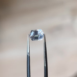 1.47ct Hexagon loose Sapphire, Point No Point Studio. Conflict free.