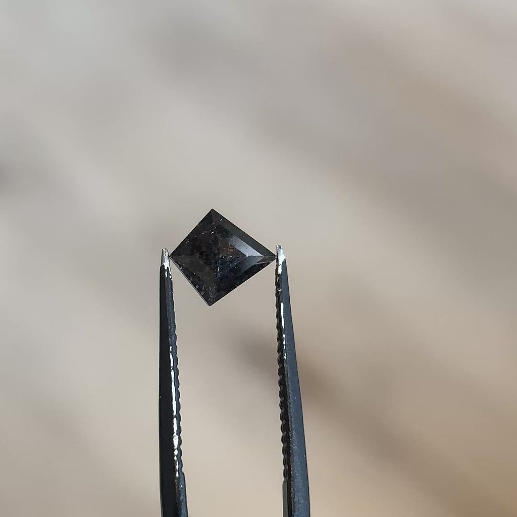 1.06ct Kite loose Black Diamond, Point No Point Studio. Conflict free.