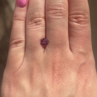 1.17ct Hexagon loose Sapphire, Point No Point Studio. Conflict free.