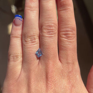 1.30ct Kite loose Sapphire, Point No Point Studio. Conflict free.