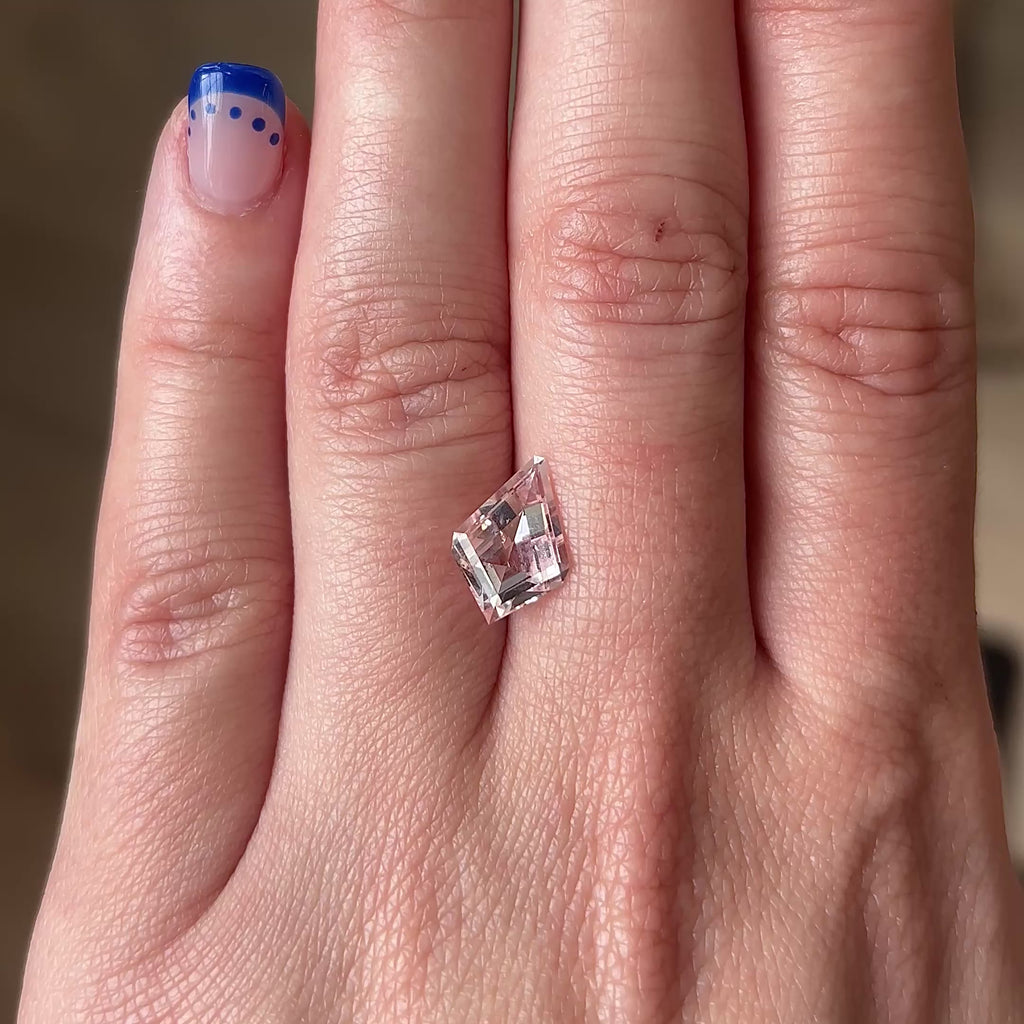 2.05ct Kite loose Gemstone, Point No Point Studio. Conflict free.