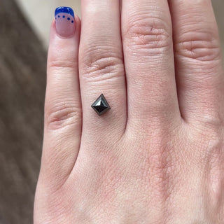 1.06ct Kite loose Black Diamond, Point No Point Studio. Conflict free.
