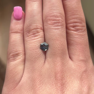 1.14ct Hexagon loose Sapphire, Point No Point Studio. Conflict free.