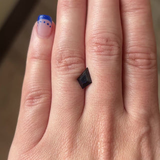 1.81ct Kite loose Sapphire, Point No Point Studio. Conflict free.