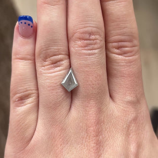 2.36ct Kite loose Salt & Pepper Diamond, Point No Point Studio. Conflict free.
