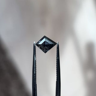 1.46ct Kite loose Salt & Pepper Diamond, Point No Point Studio. Conflict free.