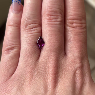 1.33ct Lozenge loose Gemstone, Point No Point Studio. Conflict free.