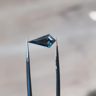1.85ct Kite loose Sapphire Stone, Point No Point Studio. Conflict free.