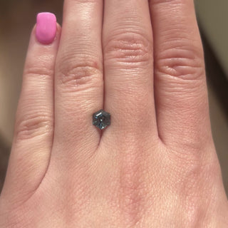1.04ct Hexagon loose Sapphire, Point No Point Studio. Conflict free.