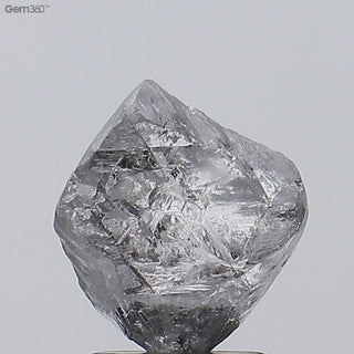 1.44ct Rectangle & Square loose Salt & Pepper Diamond, Point No Point Studio. Conflict free.