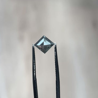 1.40ct Lozenge loose Salt & Pepper Diamond, Point No Point Studio. Conflict free.