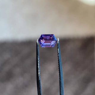 1.22ct Hexagon loose Sapphire, Point No Point Studio. Conflict free.