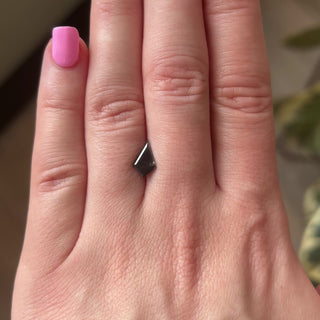 1.08ct Kite loose Salt & Pepper Diamond, Point No Point Studio. Conflict free.