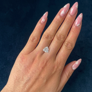 Brilliant Cut Trillion Moissanite (multiple sizes)