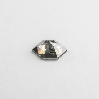 .75 Carat Salt and Pepper Rose Cut Hexagon Diamond