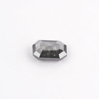 .76 Carat Black Rose Cut Emerald Diamond