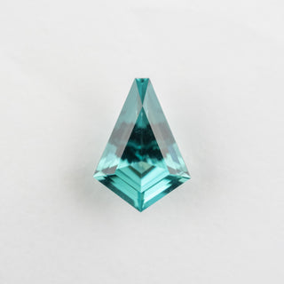 .83 Carat Lagoon Blue Step Cut Kite Tourmaline