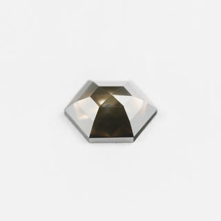 .83 Carat Black Rose Cut Hexagon Diamond