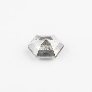 .93 Carat Salt and Pepper Rose Cut Hexagon Diamond