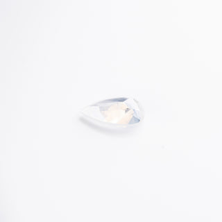 .99 Carat Icy White Diamond, Rose Cut Pear