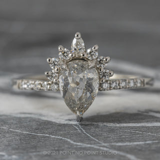 salt and pepper diamond ring