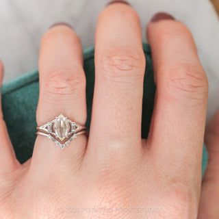 Custom Split Shank Baguette Zoe Engagement Ring
