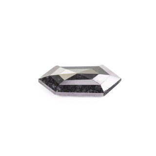 1.01 Carat Black Rose Cut Hexagon Diamond