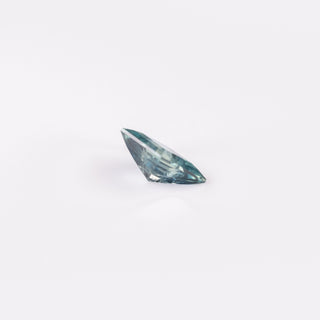 1.04 Carat Blue Speckled Brilliant Cut Lozenge Sapphire