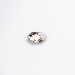 1.04 Carat Salt and Pepper Rose Cut Hexagon Diamond