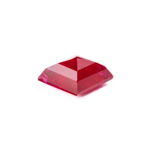 1.06 Carat Deep Red Double Cut Lozenge Ruby