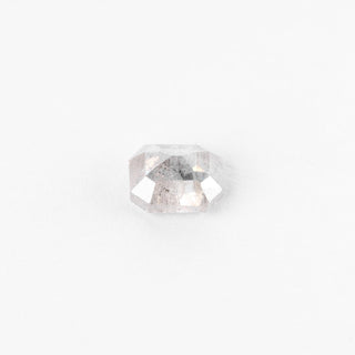 1.07 Carat Light Salt and Pepper Rose Cut Asscher Diamond