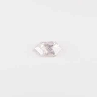 1.09 Carat Icy White Diamond, Rose Cut Hexagon