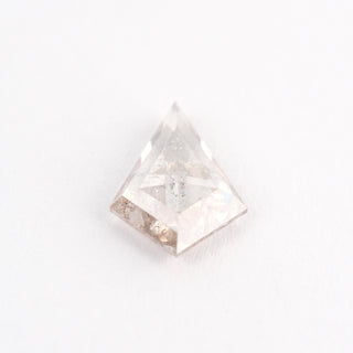 1.13 Carat Icy White Diamond, Rose Cut Kite