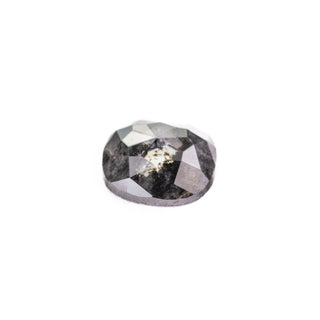 1.16 Carat Black Rose Cut Cushion Diamond