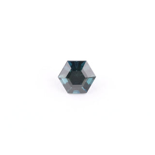 1.20 Carat Teal Hexagon Sapphire