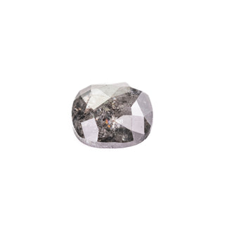 1.22 Carat Black Rose Cut Cushion Diamond