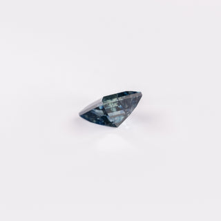 1.33 Carat Blue Speckled Brilliant Cut Lozenge Sapphire